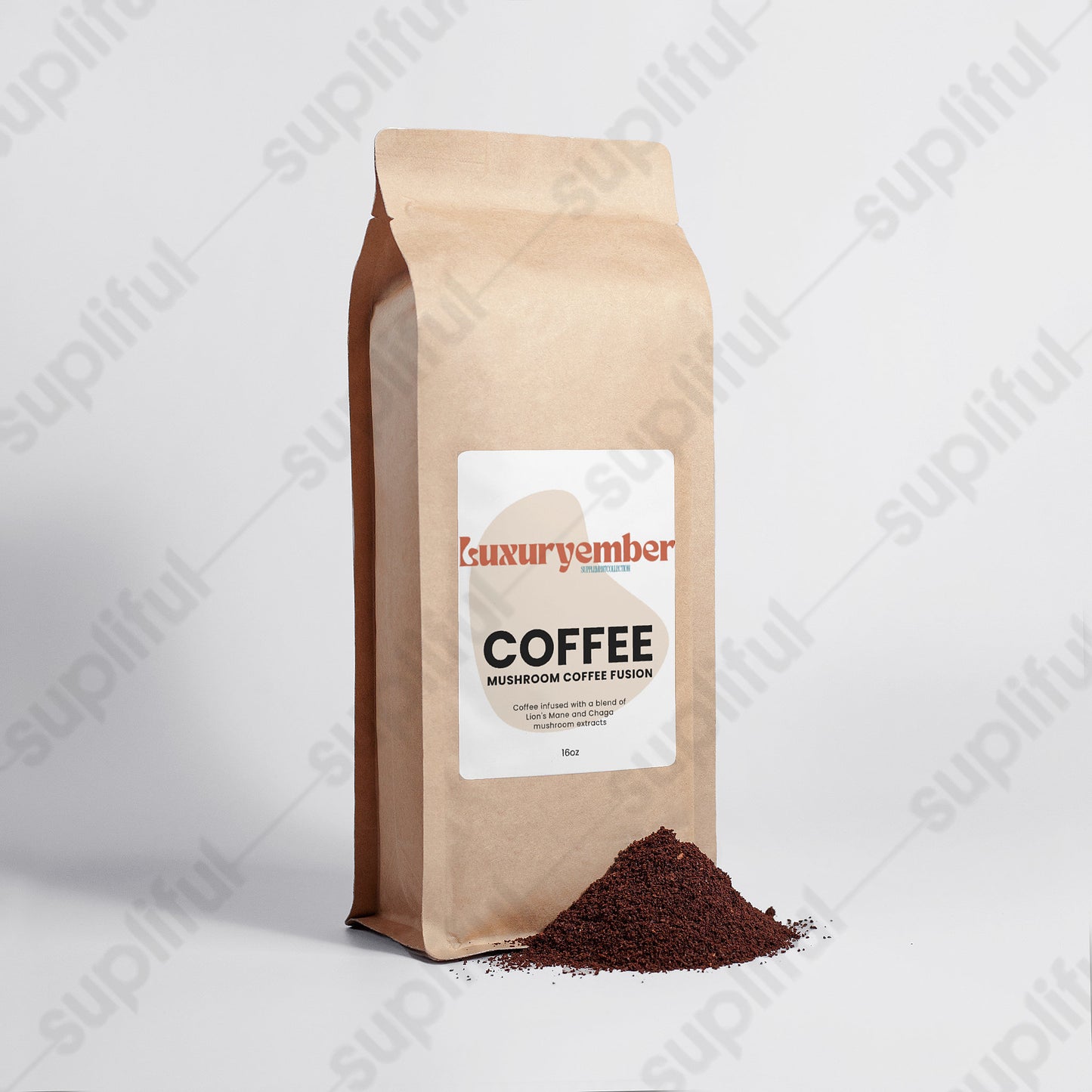 Mushroom Coffee Fusion - Lion’s Mane & Chaga 16oz